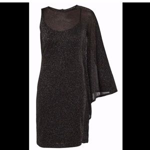 BLACK SHIMMER TED BAKER DRESS! PERFECT CONDITION